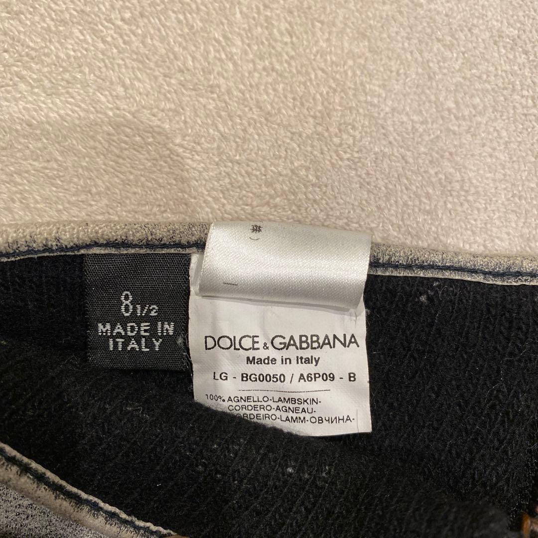 DOLCE & GABBANA 手袋 グレー