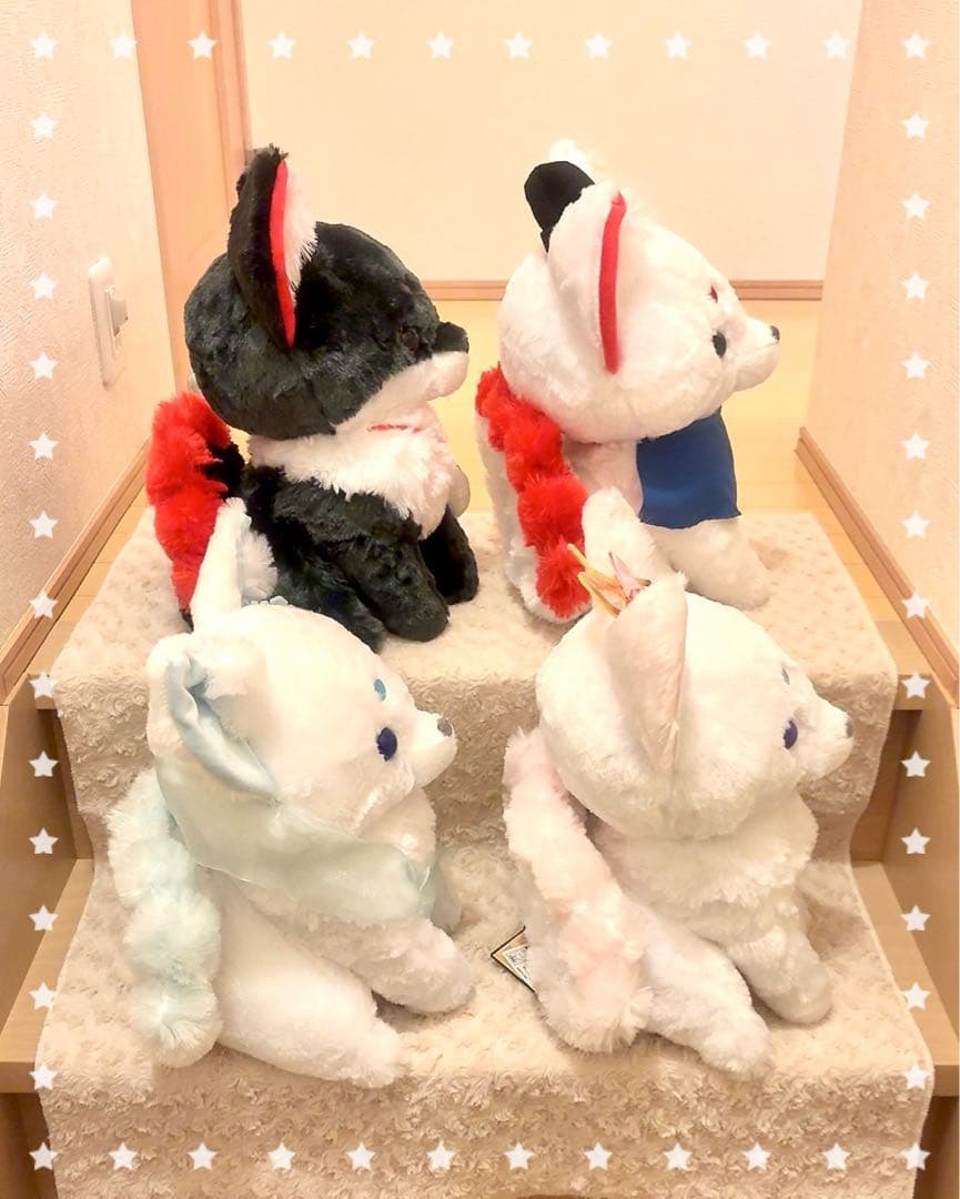 ちょコンと九尾さま 妖怪変化 ウルトラBIG ぬいぐるみ 全４種コンプリート
