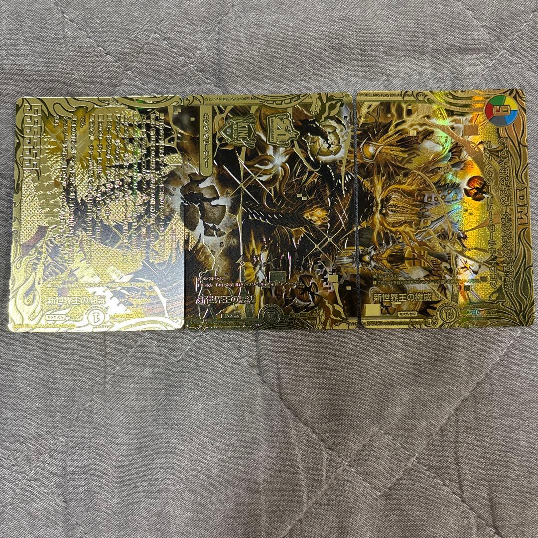 新世界王の権威 新世界王の闘気 新世界王の思想 ヴォルゼオスバラモルド 金