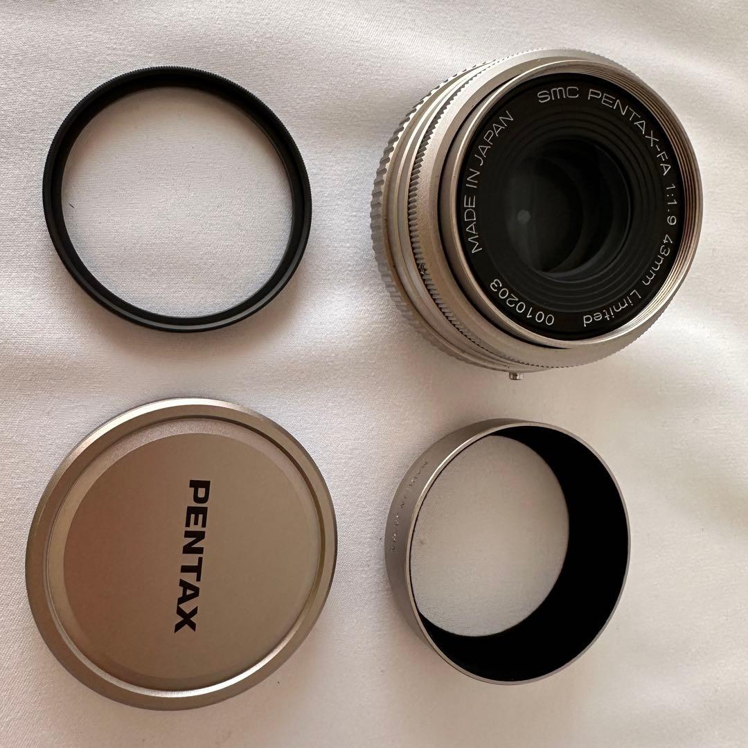 smc PENTAX-FA43mmF1.9AL Limited シルバー