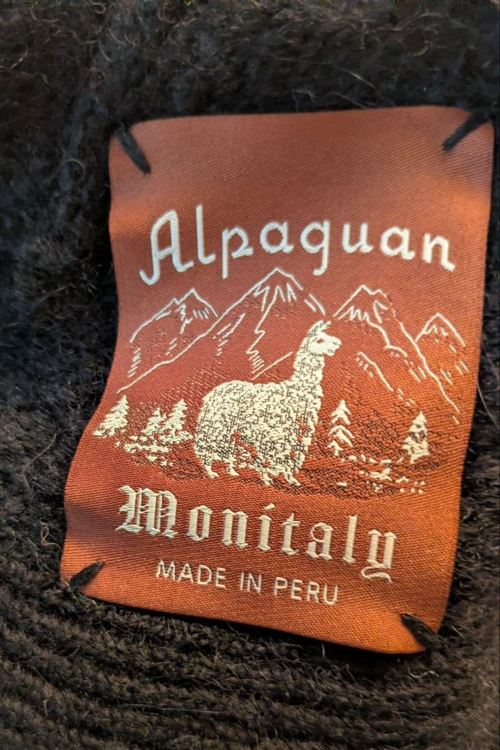 45R Monitaly アルパカシャギー チュリオハット　ニット帽　未使用