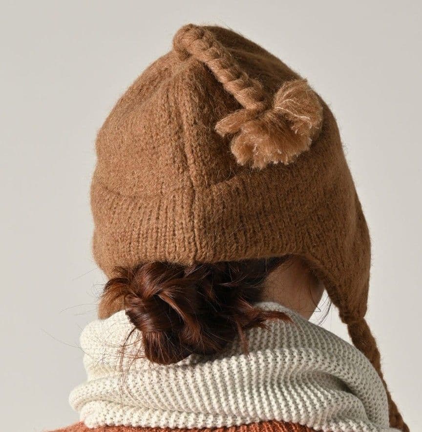 45R Monitaly アルパカシャギー チュリオハット　ニット帽　未使用