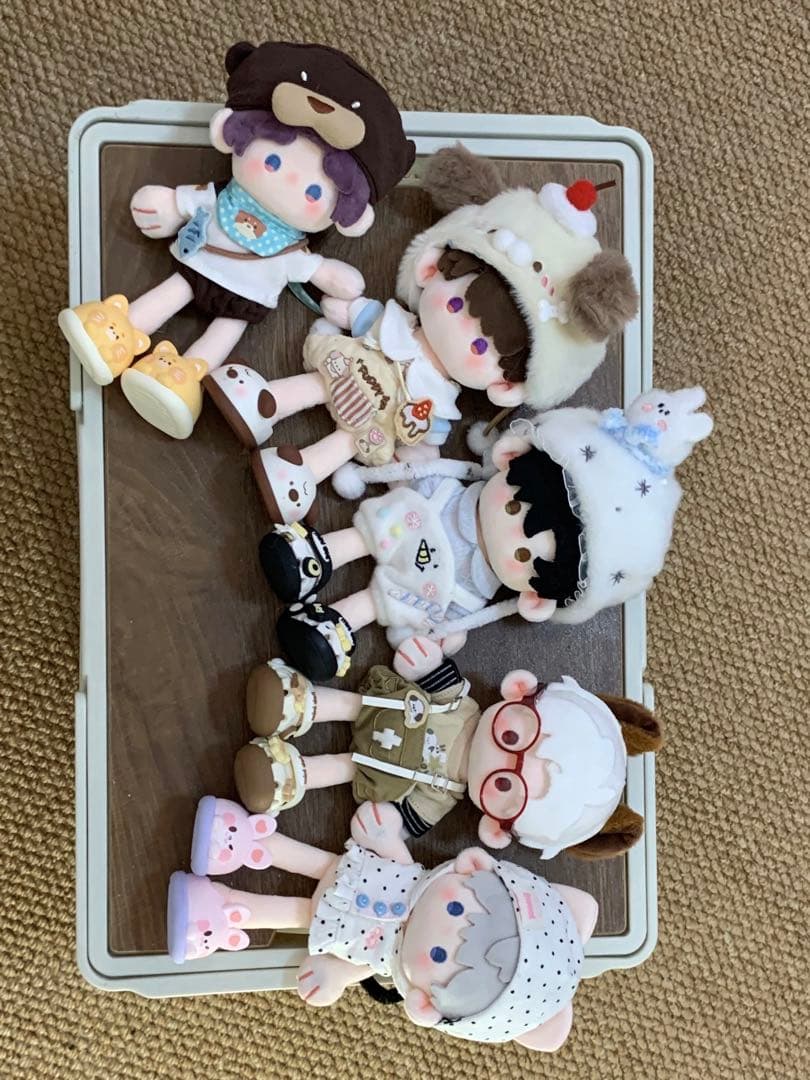 恋と深空 レイ シン まヒル ホムラ 16cm ぬいぐるみ セット