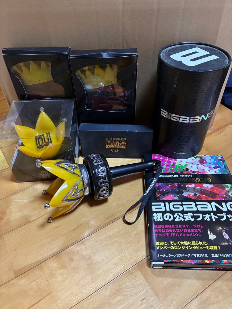 BIGBANG ペンライトフォトブック等セット