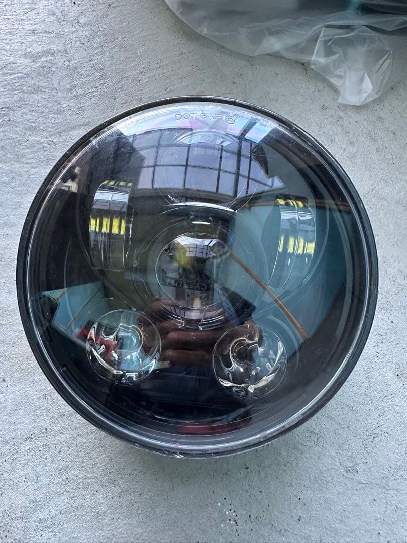 ハーレー　5-3/4 LEDヘッドライト Eマーク付