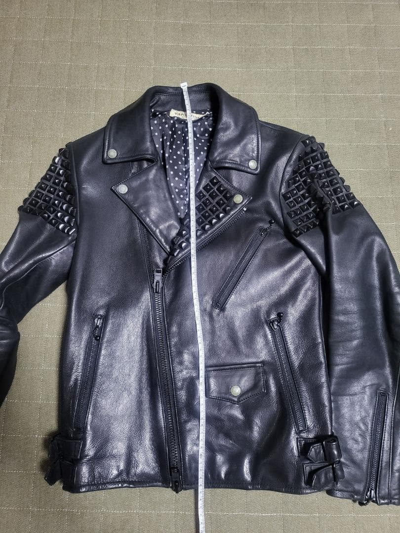 Vanquish ヴァンキッシュ 黒夢清春着用 超レア ルイスレザー ショット