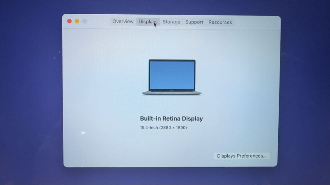 MacBook本体 A1706 15 inch 16GB/250GB MacBook Pro