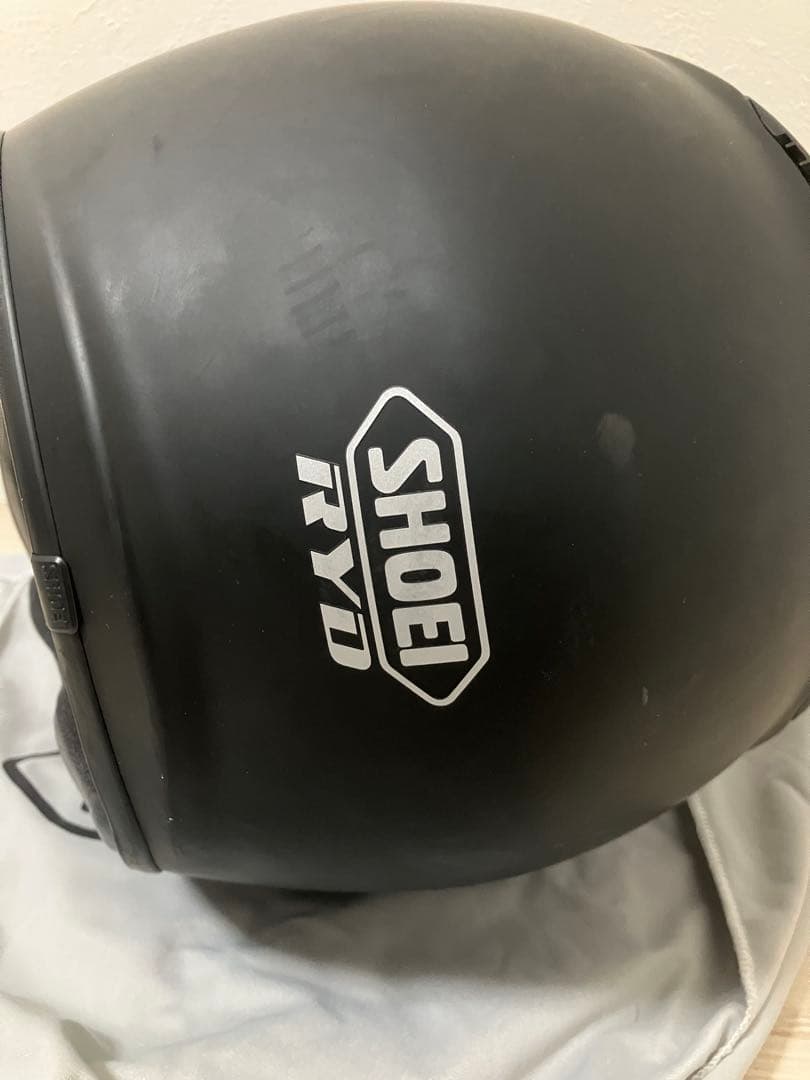 SHOEI フルフェイスヘルメット マットブラック Lサイズ RYD