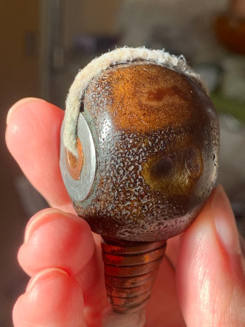 呪物　カパラ　チベット　カパーラ　頭蓋骨　クマントーン　プラクルアン　根付　密教