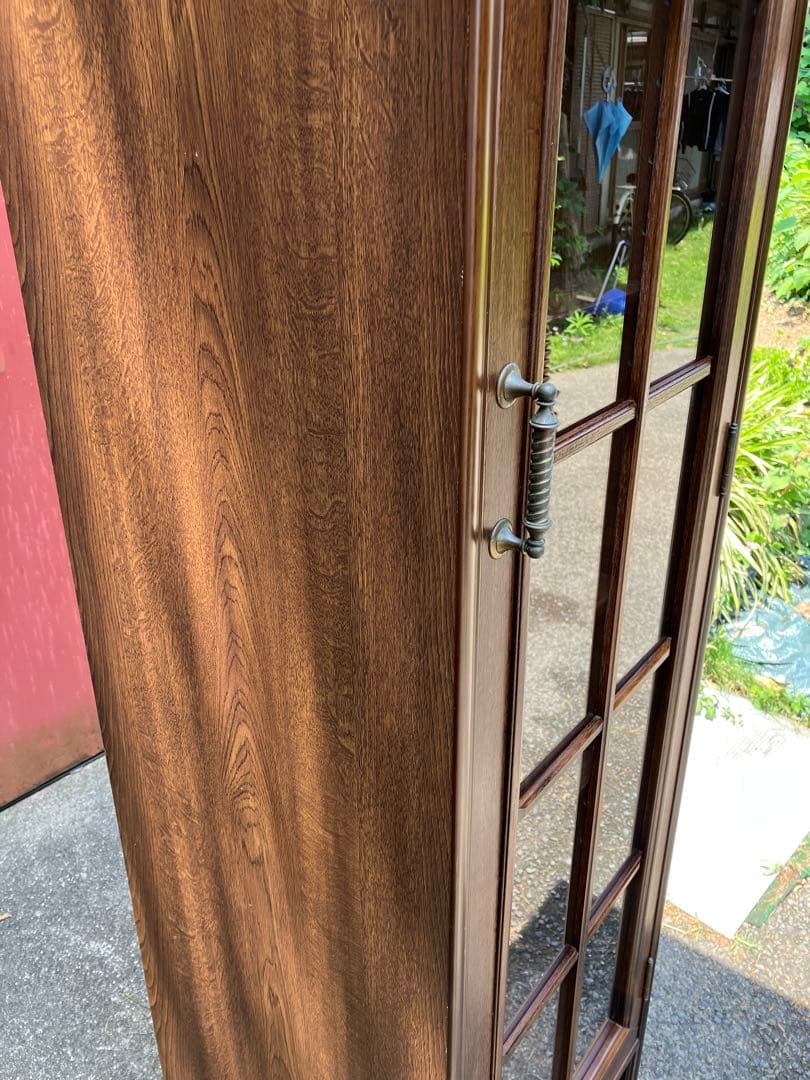 M　KOSUGA ガラスキャビネット カップボード　2点まとめ　引き取り