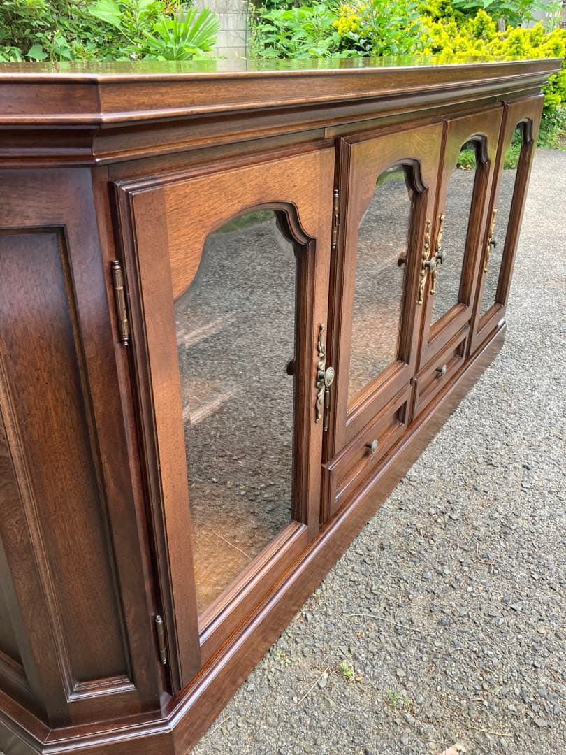 M　KOSUGA ガラスキャビネット カップボード　2点まとめ　引き取り