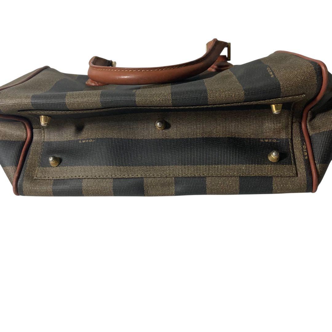 MONOTOWN FENDI ハンドバッグ ストライプ ボストン