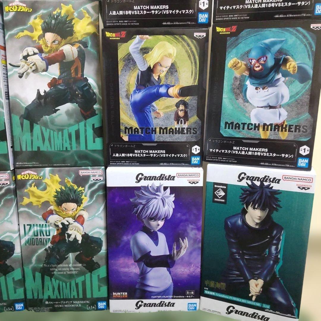 最新プライズフィギュア ヒロアカ 呪術 キルア イギー 人造人間 オールマイト