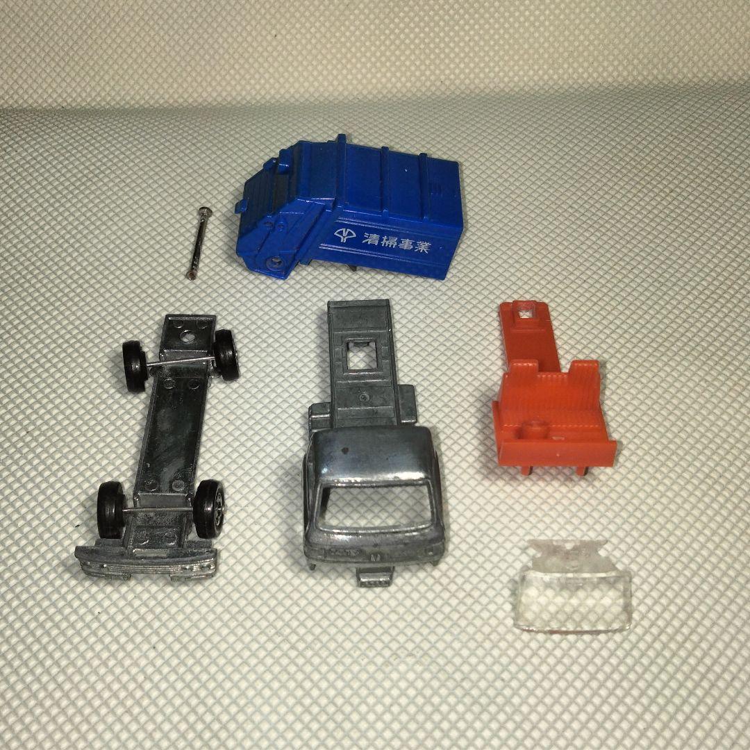 5521 カスタム用等分解トミカ 三菱キャンター 清掃事業回収パッカー車