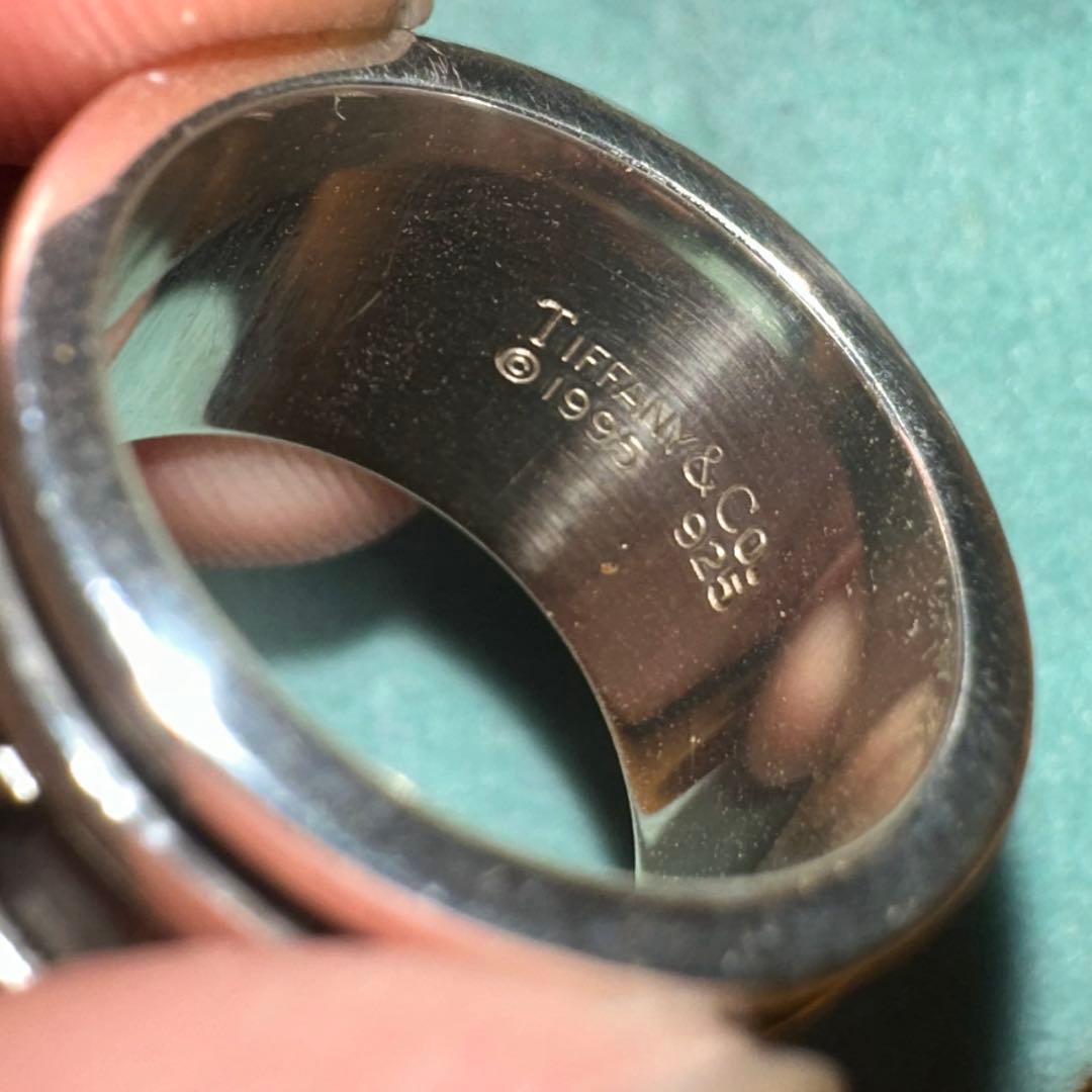 【廃盤希少】Tiffany アトラスリング　8号