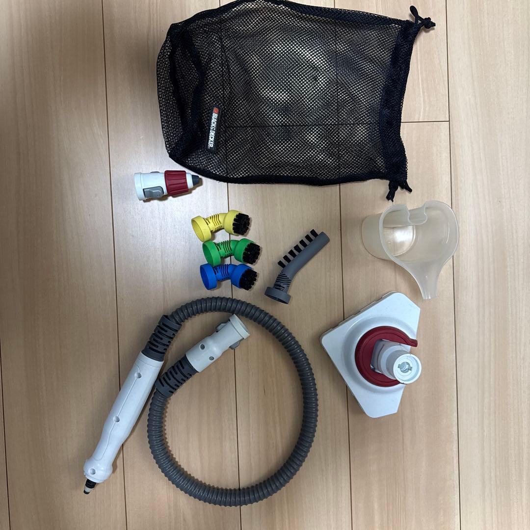 BLACK&DECKER 2in1スチームモップ&クリーナー