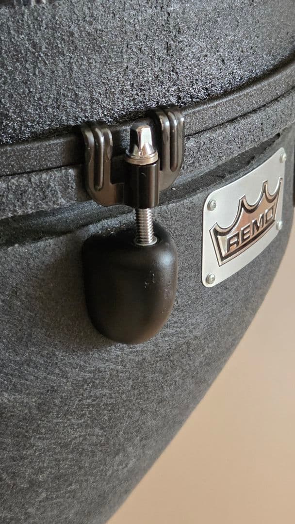 Remo ジャンベ Black Earth 14インチ ケース付 倍音対策済み