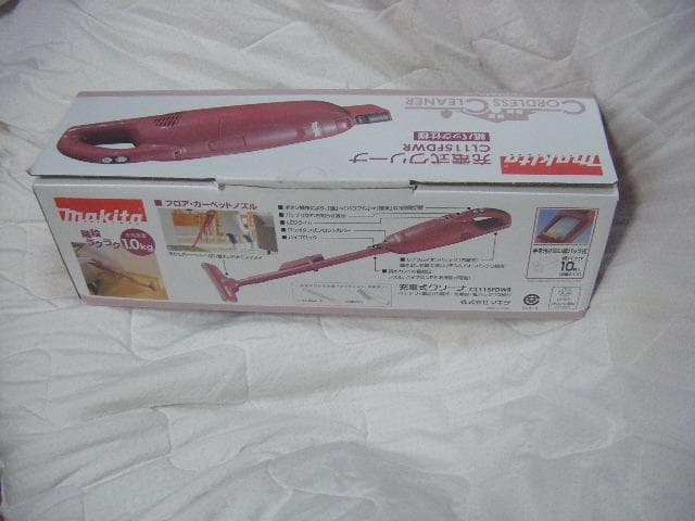 Makita 充電式クリーナ CL115FDWR 未使用品・画像で判断下さい