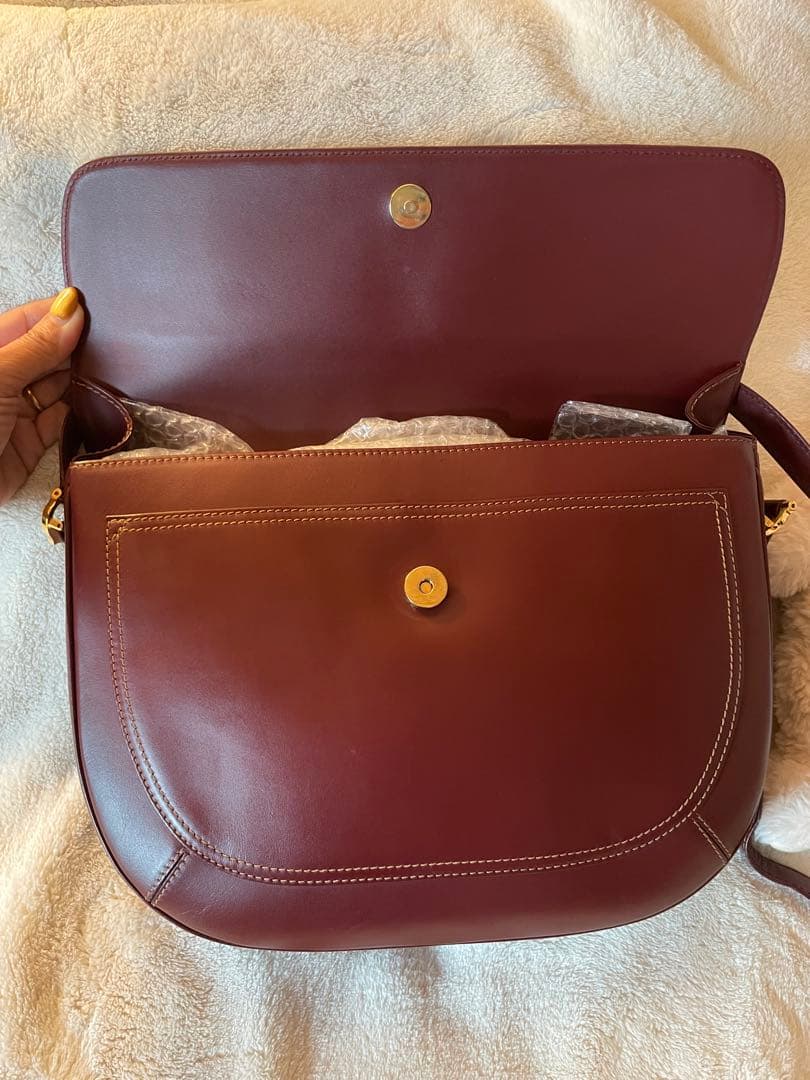 Must de CartierショルダーBag ボルドー極美品