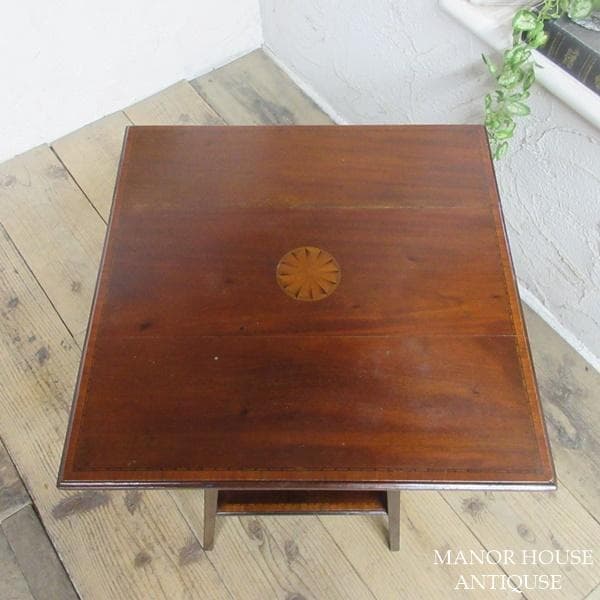 イギリス アンティーク 家具 サイドテーブル オケージョナル 英国 6452d