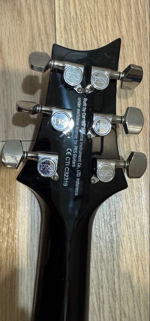 最終値下げ 優良個体 PRS custom24 SE BLACK ギグバッグ付き