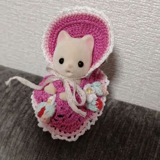 ＃12 着せ替え服【いちごフルーツティ＆ハイハイ赤ちゃん】