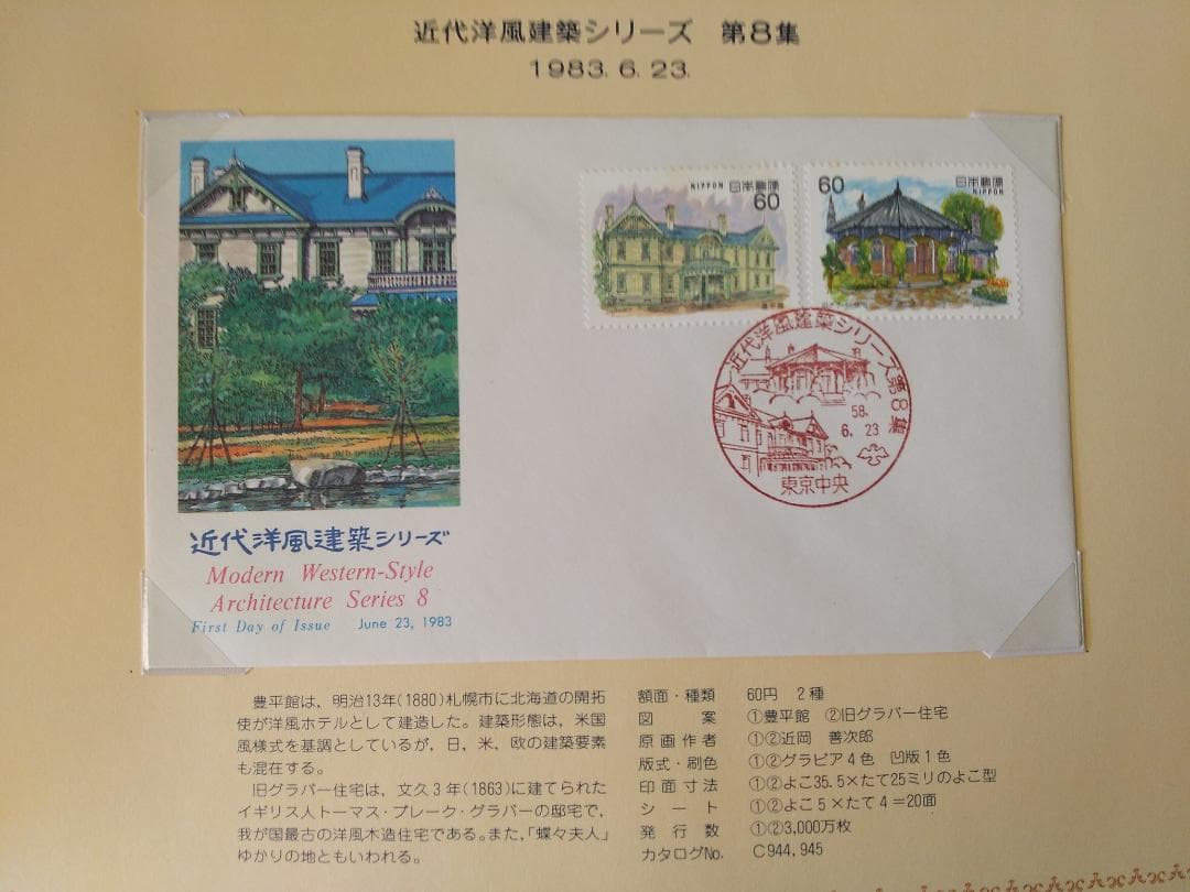 初日カバー 1983年 昭和58年 亥年 記念切手 切手 28通 ファイル 新品
