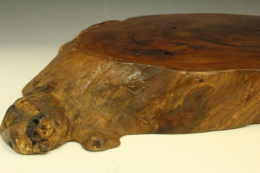 自然木 葡萄木 敷板 大判 74cmx42cm 花梨 紅木 銘木(A465)