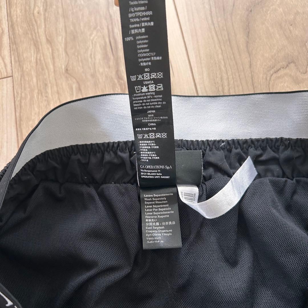 美品　エンポリオアルマーニ　メンズ　スイムウェア　ショートパンツ　M 黒