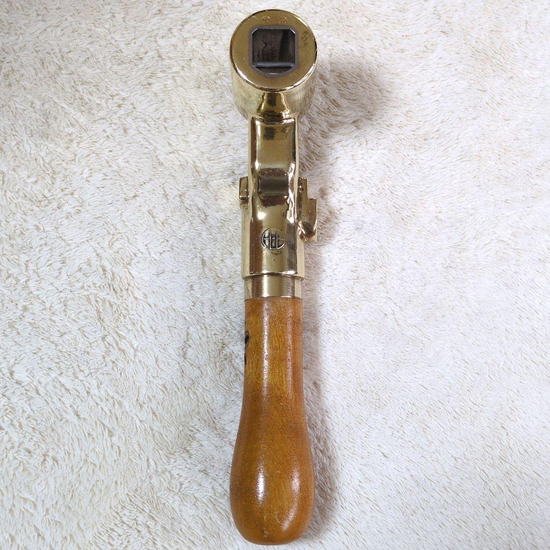 鉄道関連グッズ：鉄道ブレーキハンドル 日本エヤーブレーキ製(未使用予備品)