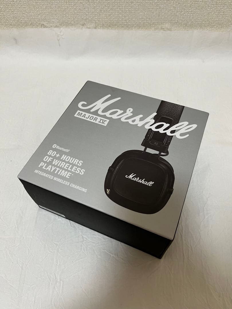 マーシャル　ヘッドホンMAJOR IV 4 ブラック