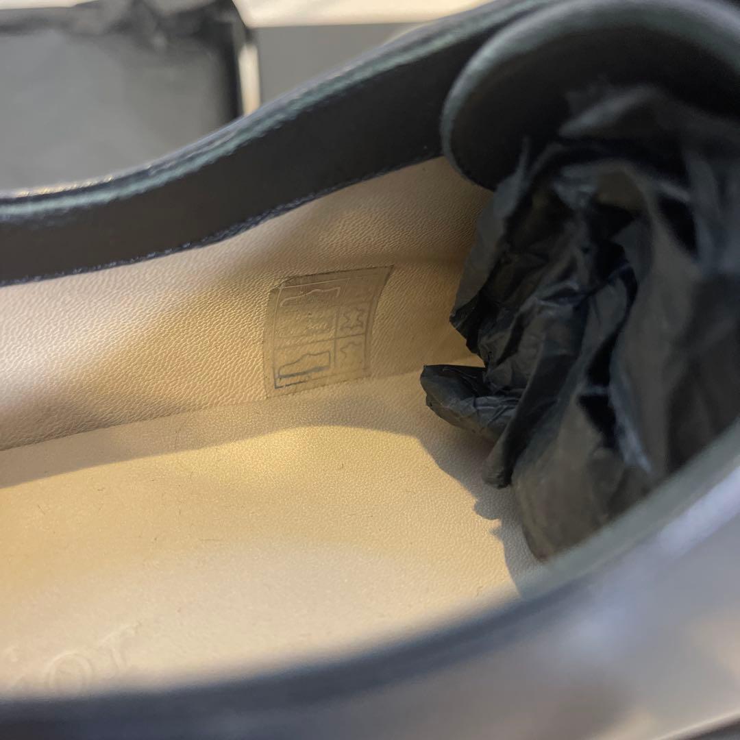 Dior HOMME パテントレザー ドレスシューズ黒 43(27cm)エナメル