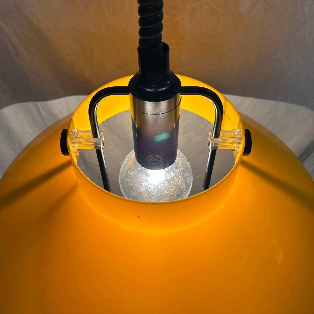 送料無料　ナショナル 昇降リーラー ペンダントライト 昭和レトロポップ