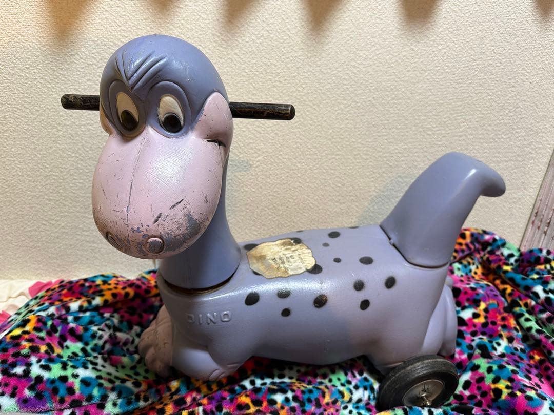 フリントストーン 乗り物 レア品 アメトイ ヴィンテージ