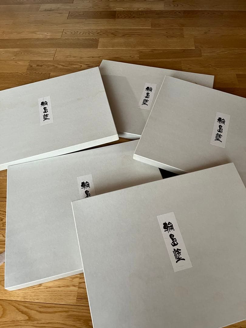 輪島塗　卓上膳　5客　新品未使用