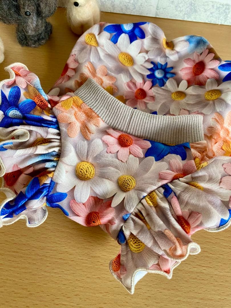 犬服 タンクトップ(M) ꒡̈⃝Lily꒡̈⃝ハンドメイド