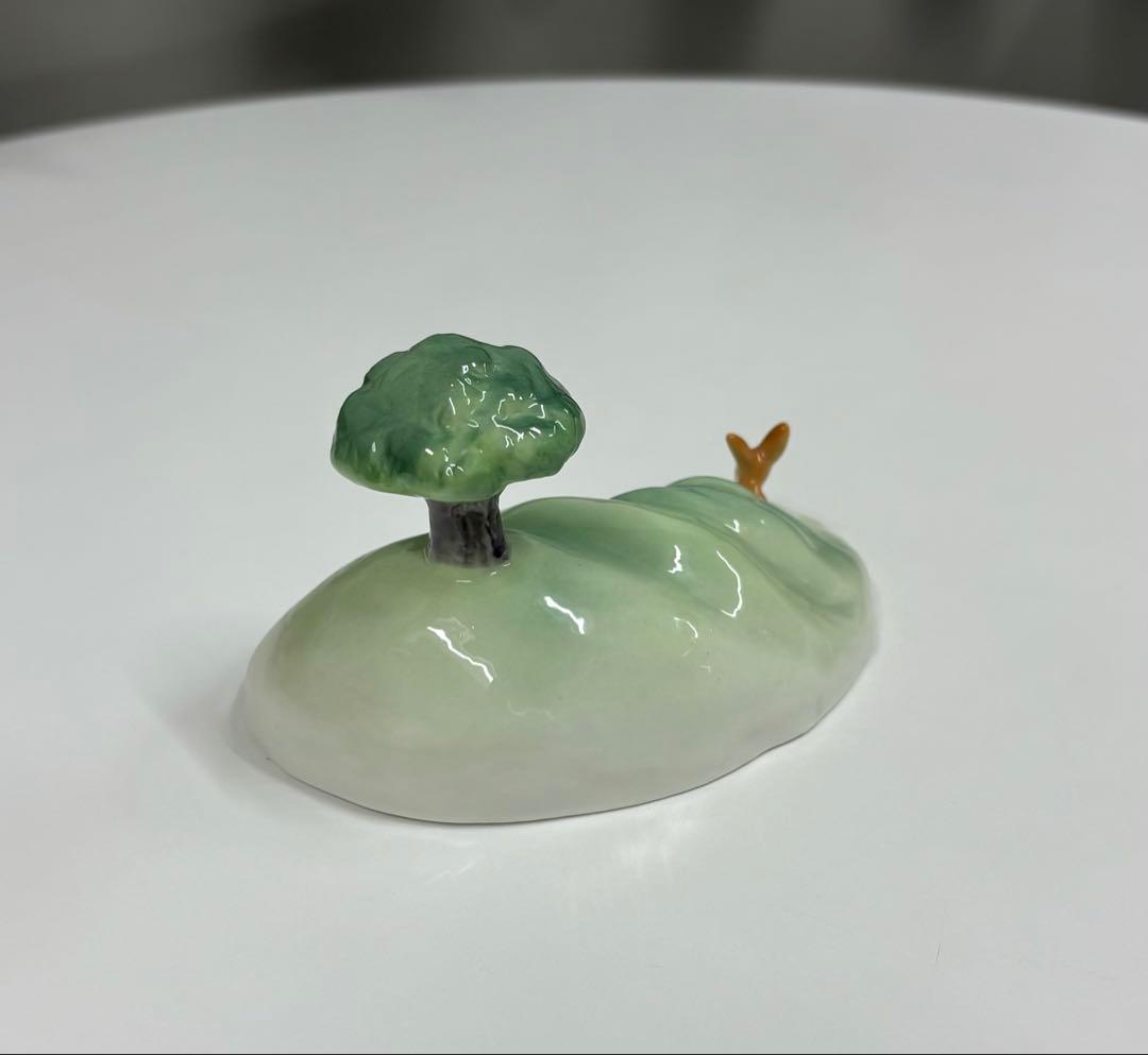 メ*よ様 星の王子さま陶器人形　キツネのほこら(箱付き) 402