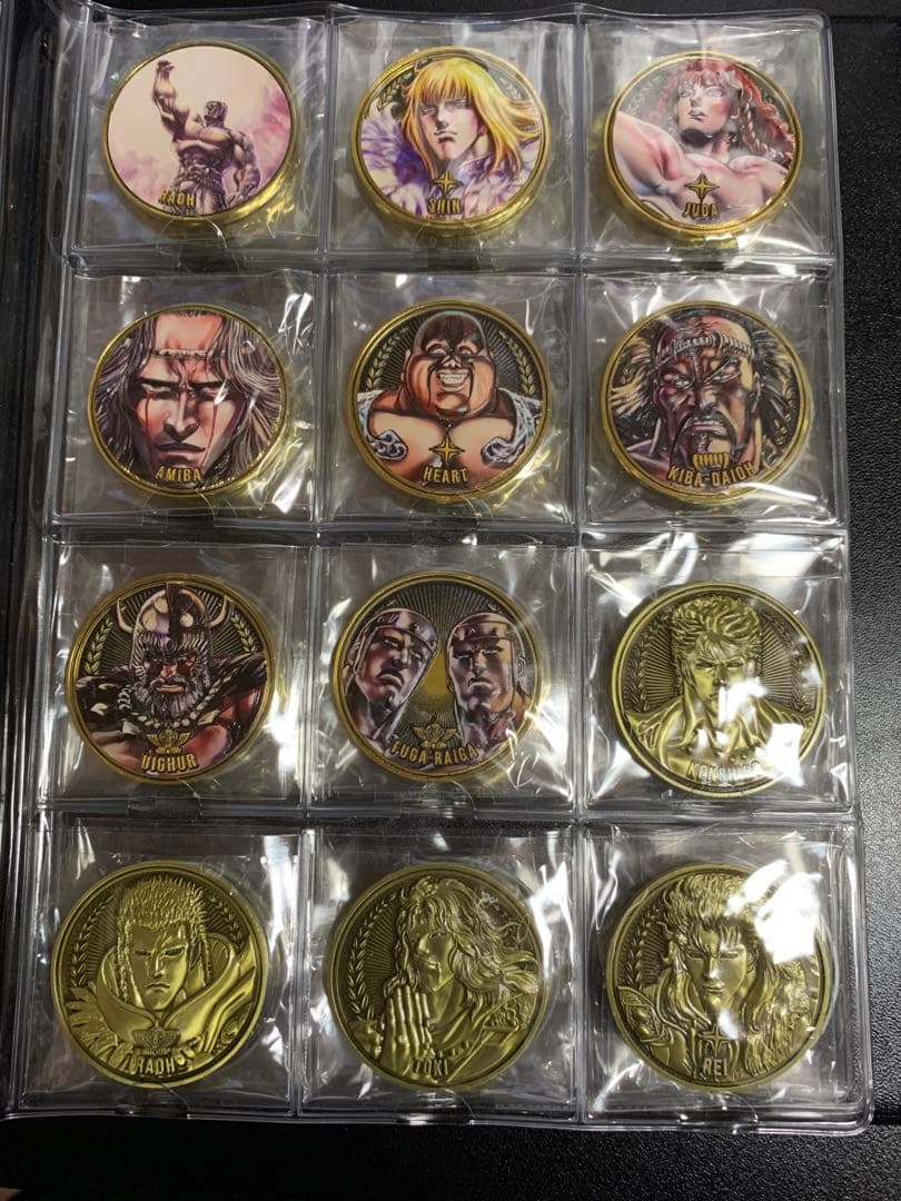 北斗の拳 メダルコレクションvol.1 48種類コンプリート　アルバム付き