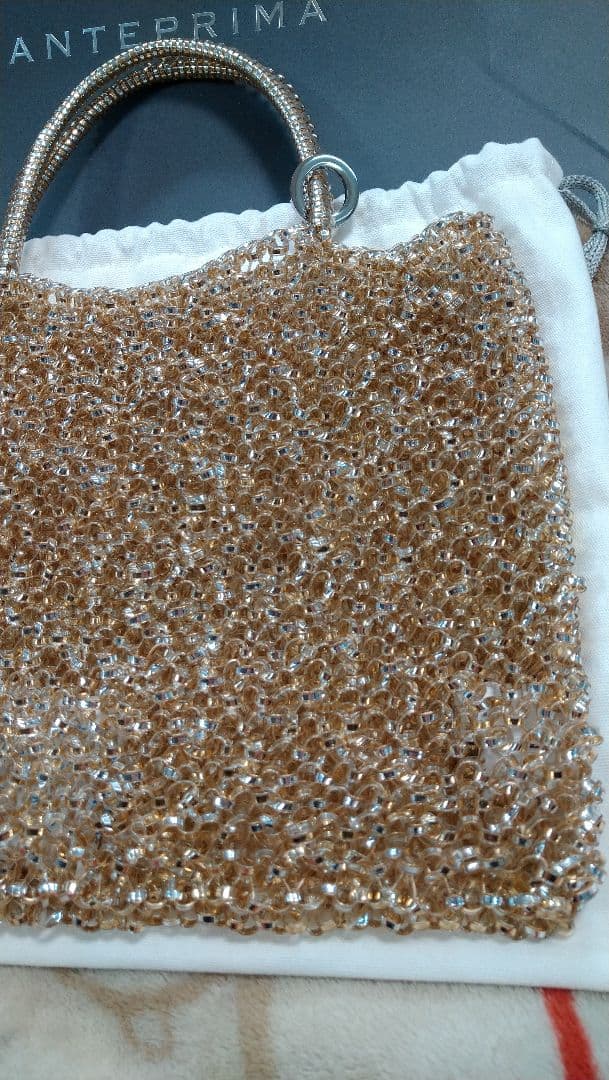 2036 極上品　アンテプリマ　ワイヤーバッグ