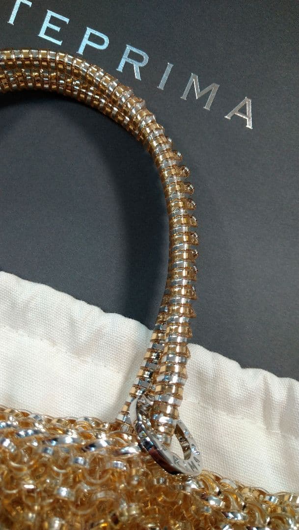 2036 極上品　アンテプリマ　ワイヤーバッグ