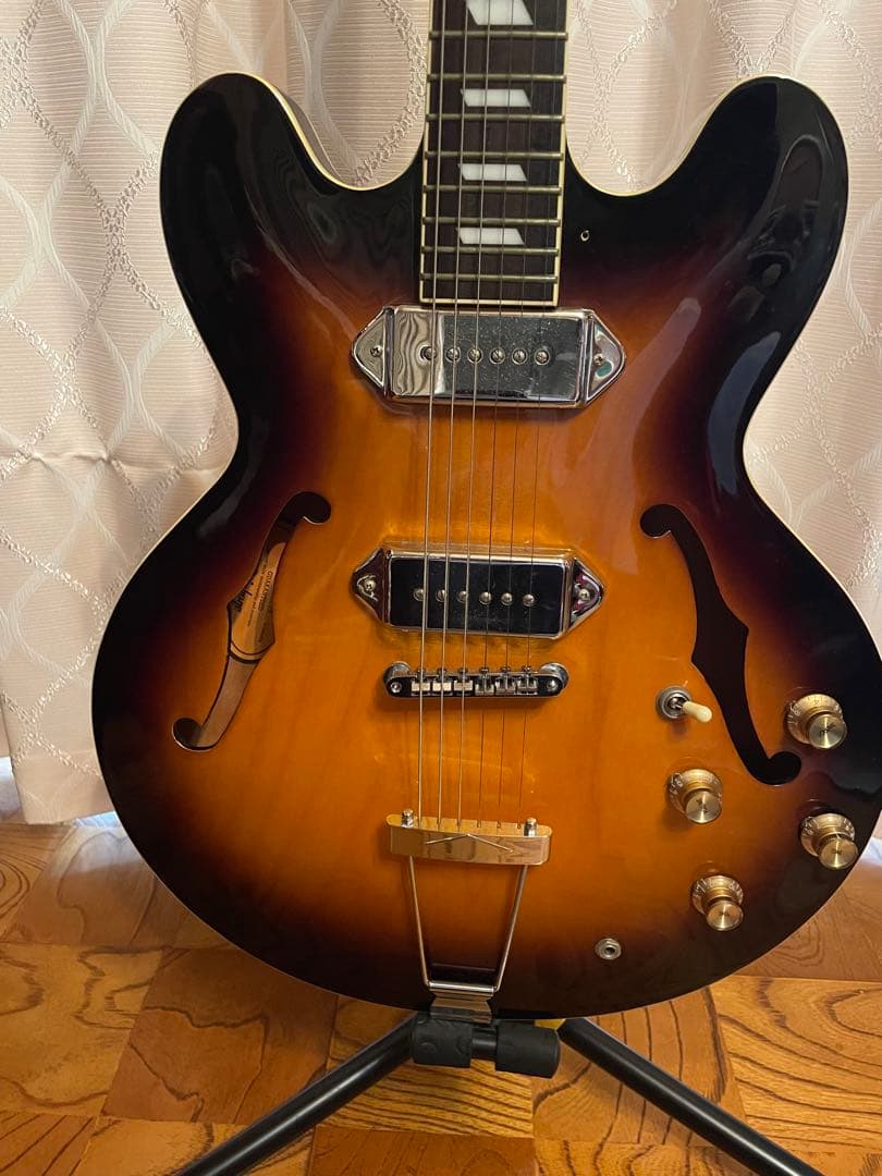 エピフォン カジノ Epiphone Casino ハードケース付き アンプ付き