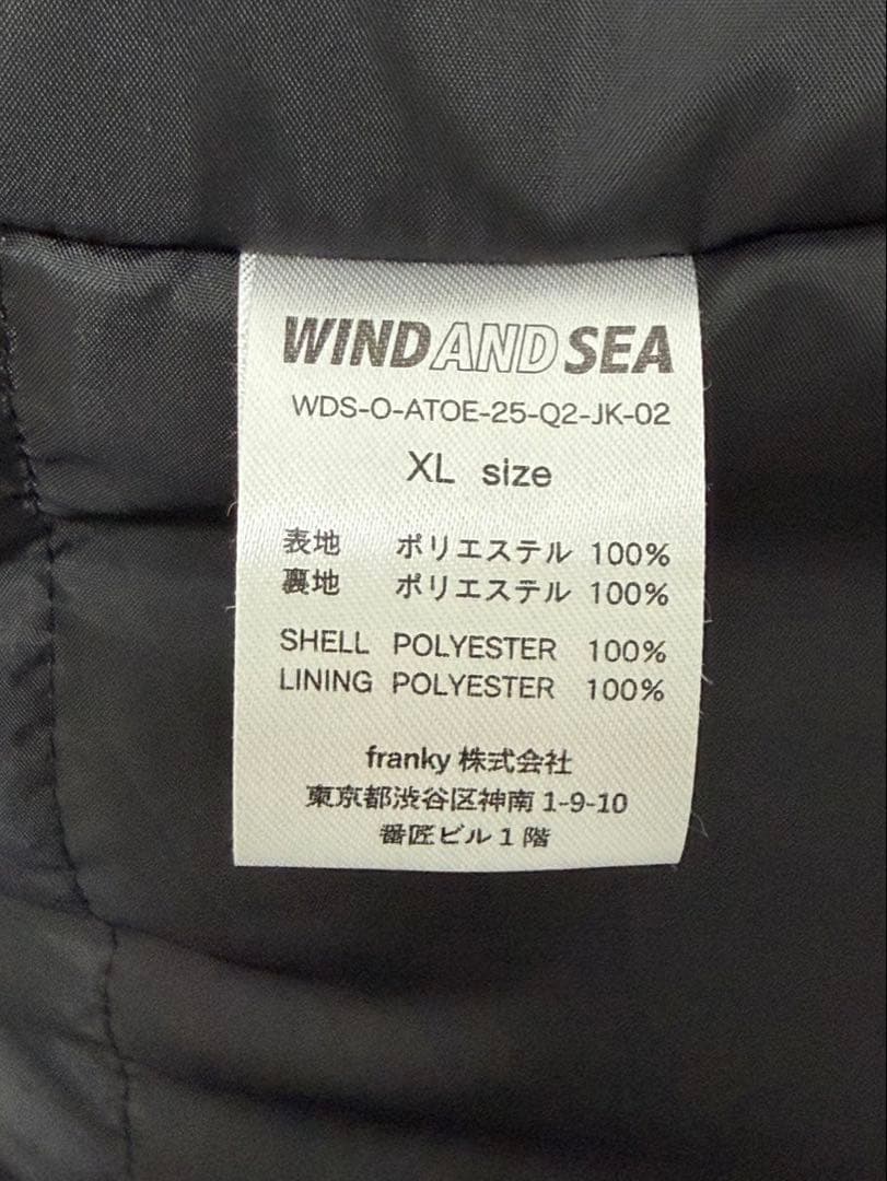 WIND AND SEA ジャケット