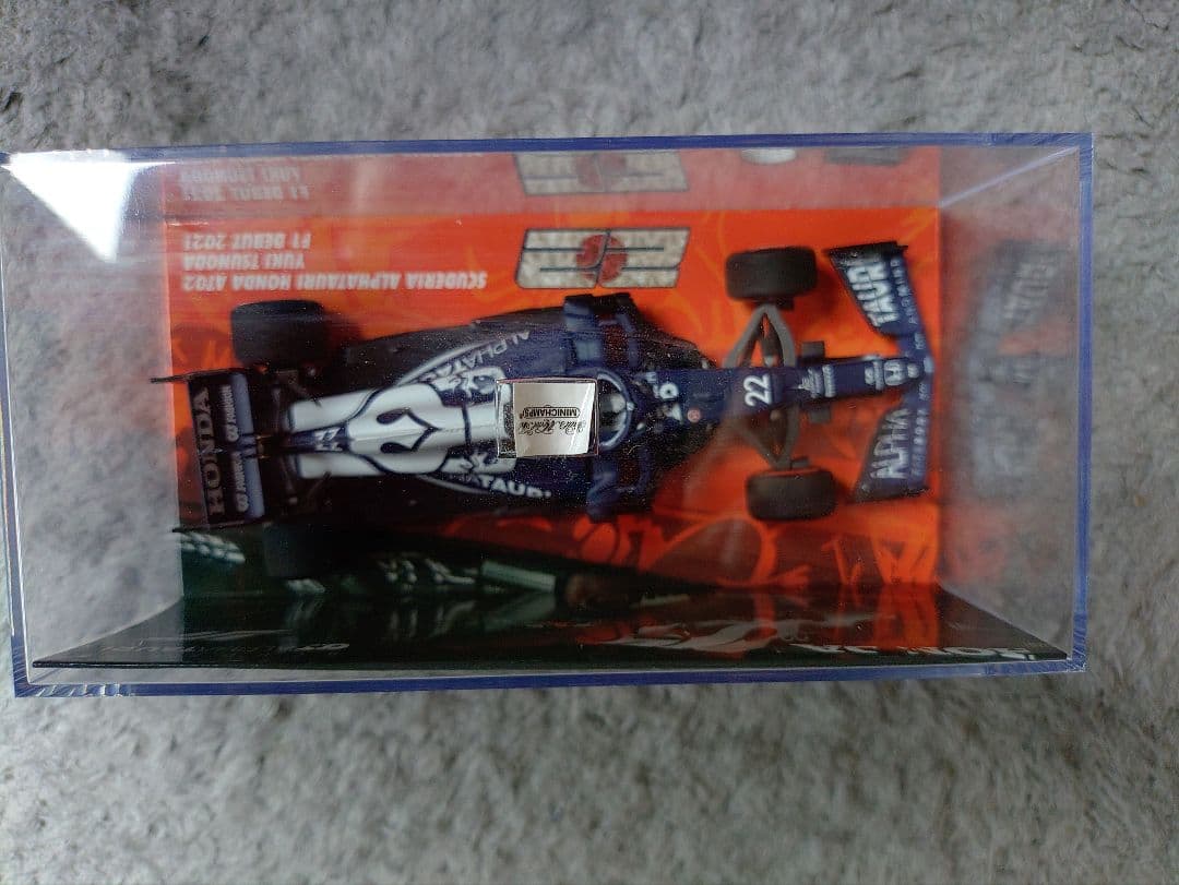 角田裕毅アルファタウリホンダ AT02 1/43 リミテッドエディション