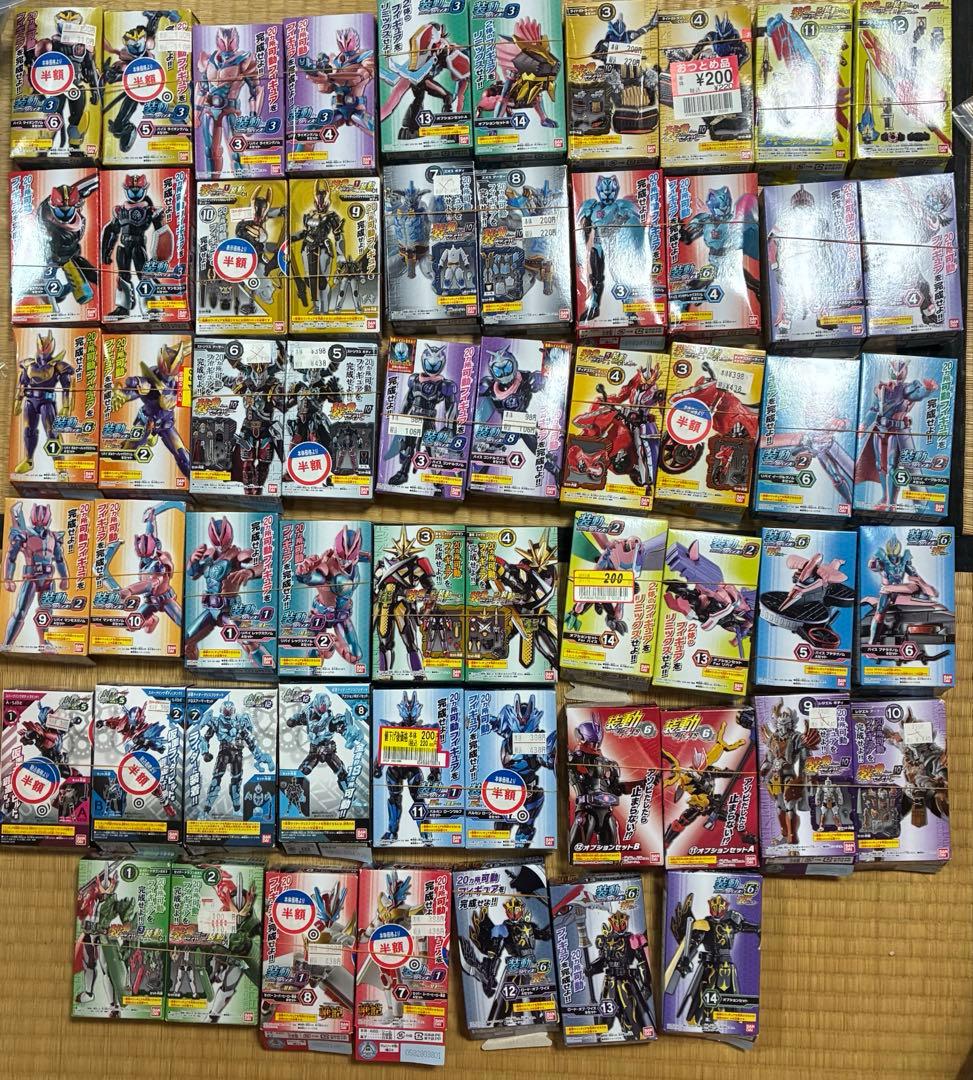装動　仮面ライダー　57個　令和ライダーまとめ売り