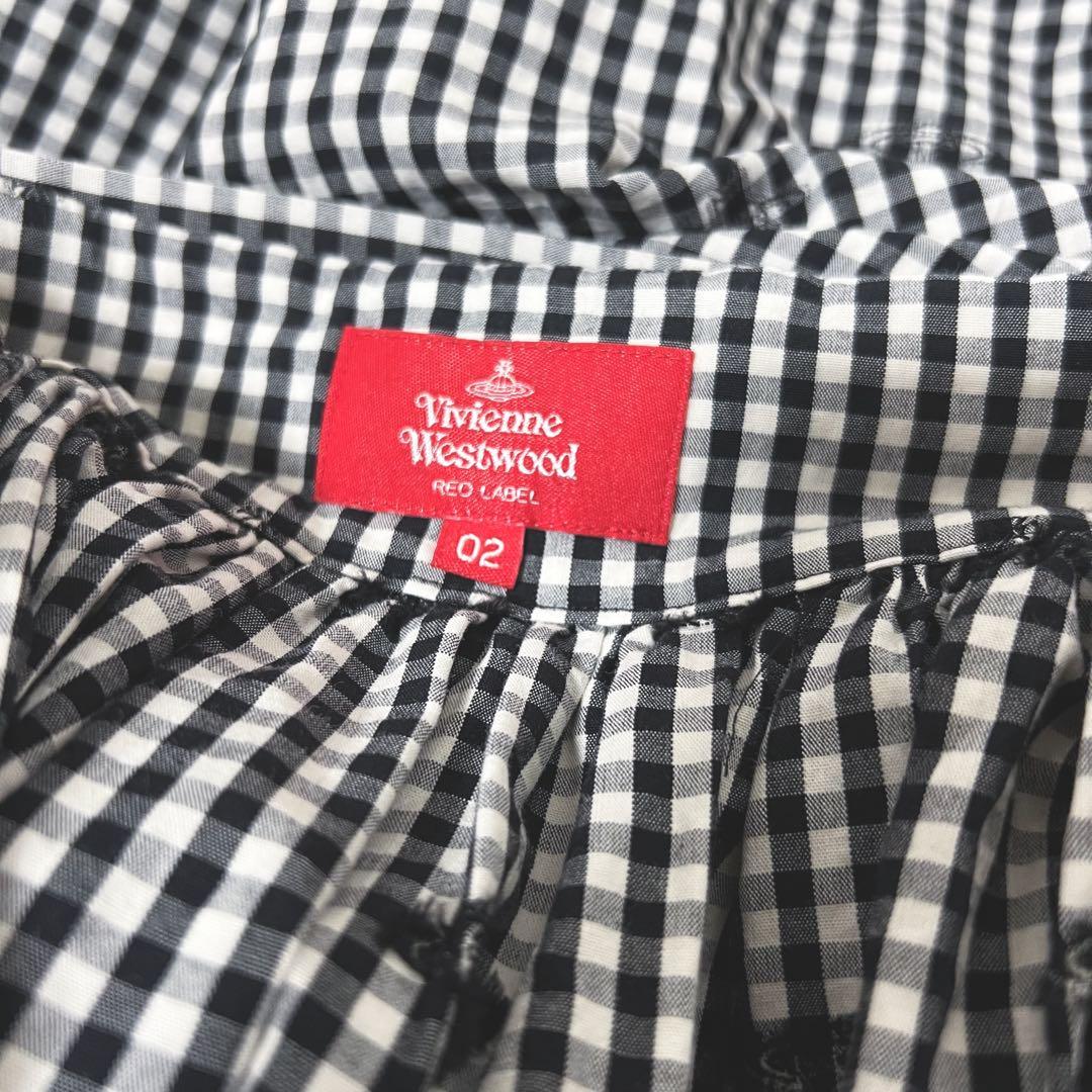 ヴィヴィアンウエストウッド スカート オーブ柄 リボン