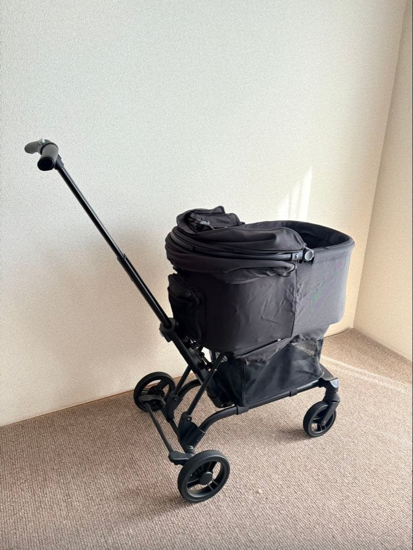 【美品】 AIRBUGGY エアバギー WIZ X ペットカート ブラック