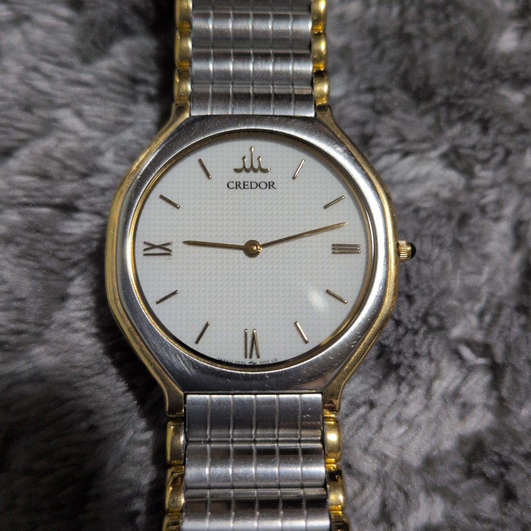 時計 SEIKO CREDOR 7770-6090 18k