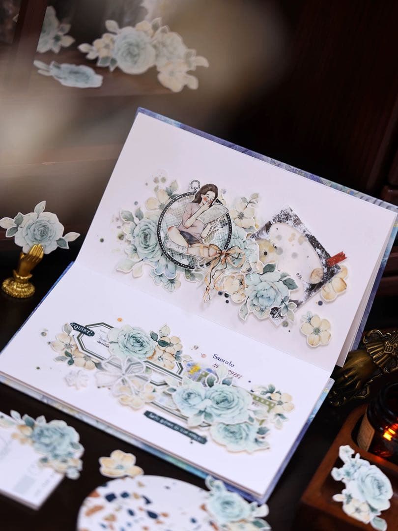 小白家文創《晴空》海外マスキングテープ　マステ 【2502】