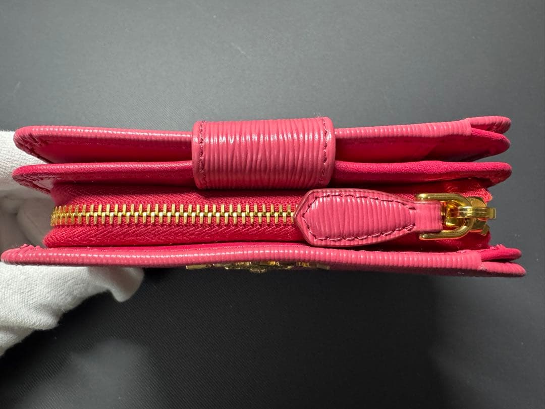 【未使用品】 PRADA 1ML018 ビッテロムーヴ PEONIA ピンク