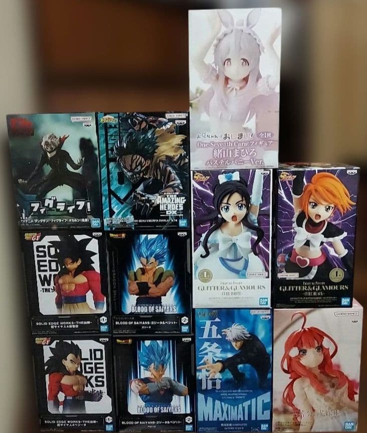 最新プライズフィギュア11個まとめ売り！